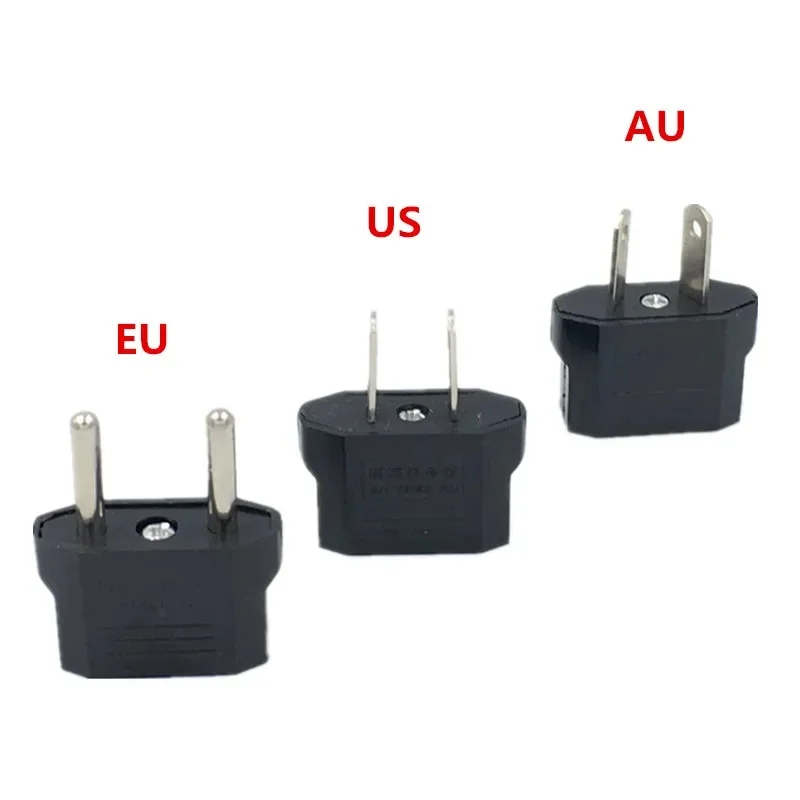 2Pin Portable European US AU EU Plug Adapter American Japan China US To EU Euro Travel Power Adapte Plug Outlet Converter Socket
