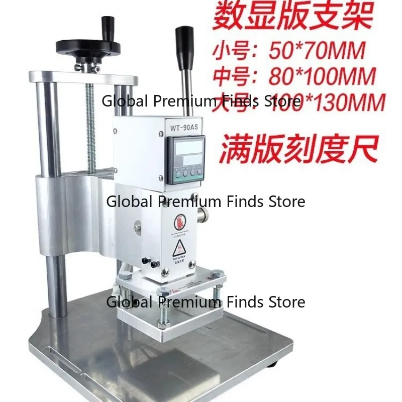 Manual Desktop Small Automatic Gold Printing Machine - Paper Rolling Heat Pressing PVC Film Leather Embossing Hot Stamping Machi