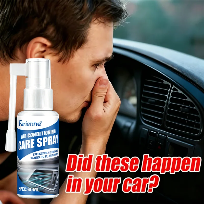 Farienne Car Air Conditioner Foam Cleaner Spray, Vent & Duct Deep Cleaning Deodorizer, Dust, Odor & Mold Remover - view 3