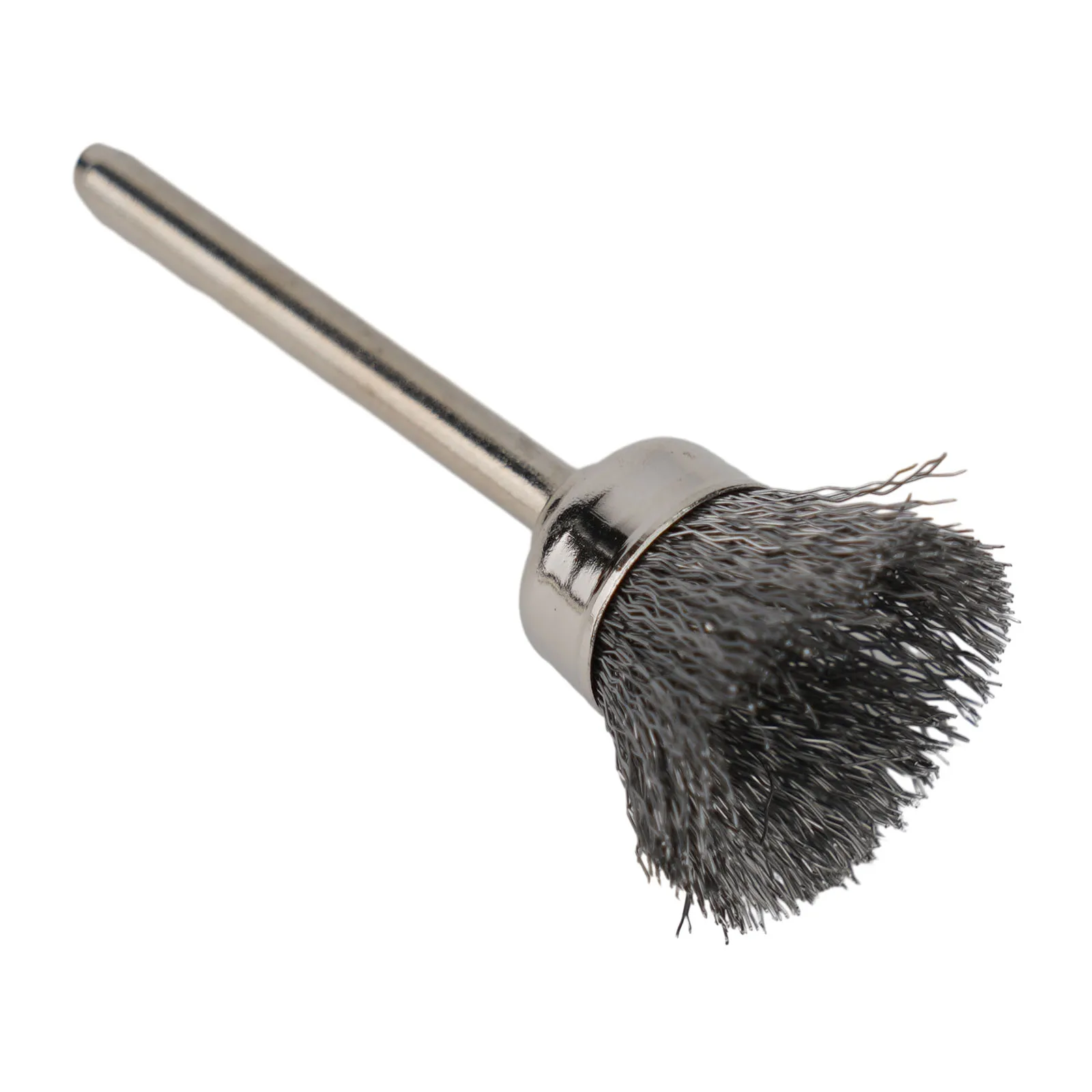 New Silver Wire Brush 3Pcs/Set Brushes Polishing Rust Removal Stainless Steel Steel Brush Wire Wheel Derusting