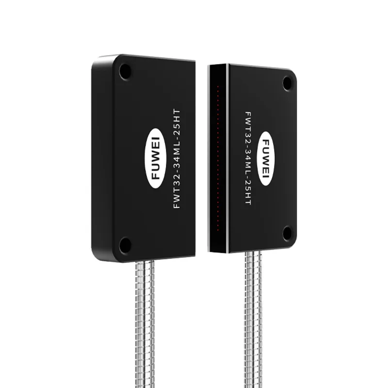 

FUWEI FWT32-34ML-25HT Mask Machine Fiber Optic Sensor Metallic Sheath Through Beam Area Matrix Type Grating