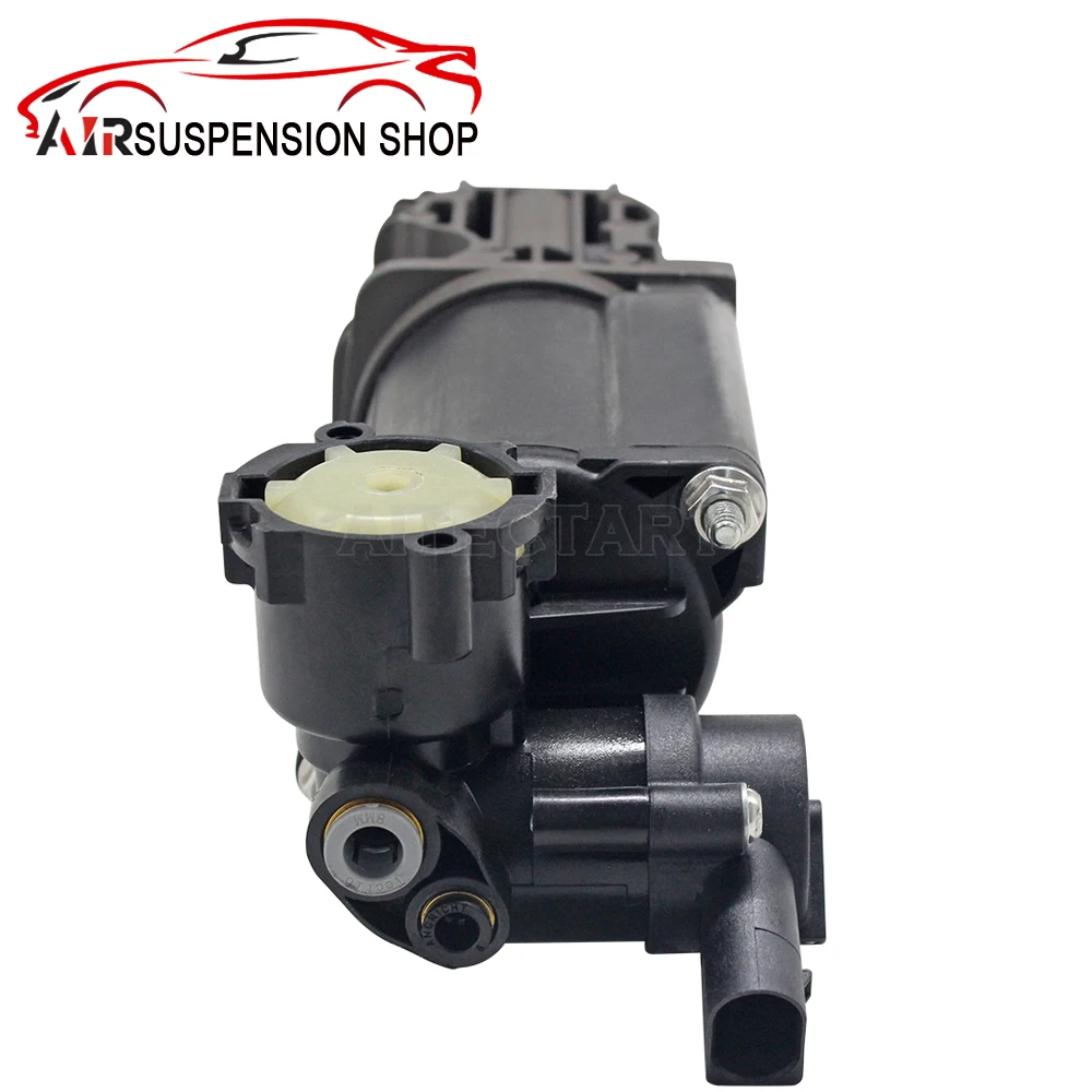 Air Suspension Compressor Half Assembly With Cable For Audi Q7 Air Pump Repair Kit 7L8616006 7L8616006A 7L8616007A