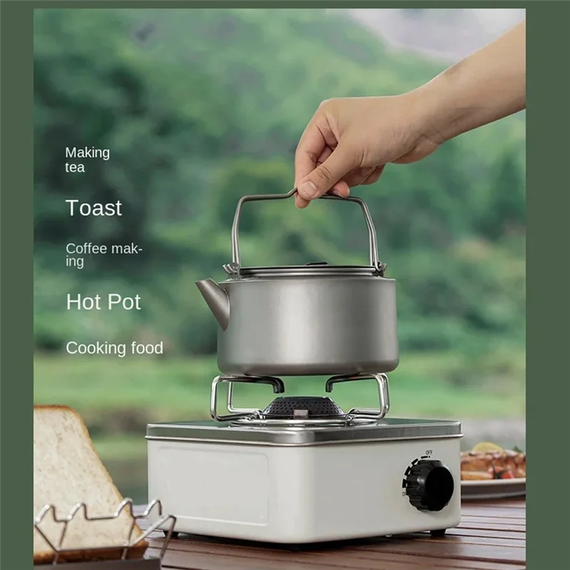 

ABVH-Outdoor Camping Cooking Gas Stove Strong Trips Burner Grill Super Light Travel Supplies Cooking Utensils
