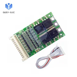 6S~13S 25A High Current Li-fepo4 Battery Charging Protection Board No Equalization Function Same Port/Split Port Wiring