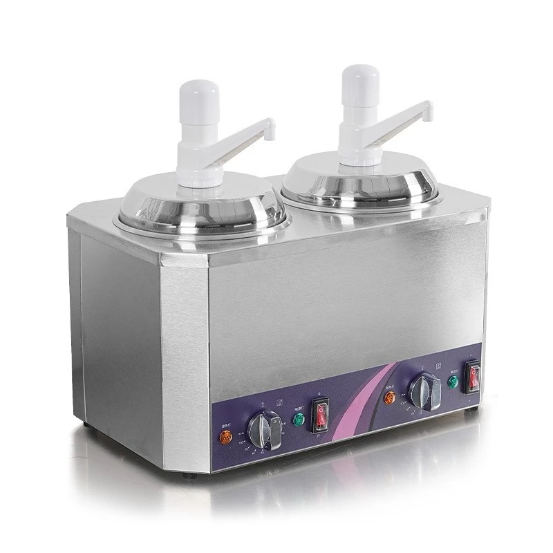 Warm juice pump Commercial food grade stainless steel cheese insulation bucket Sauce machine insulation container