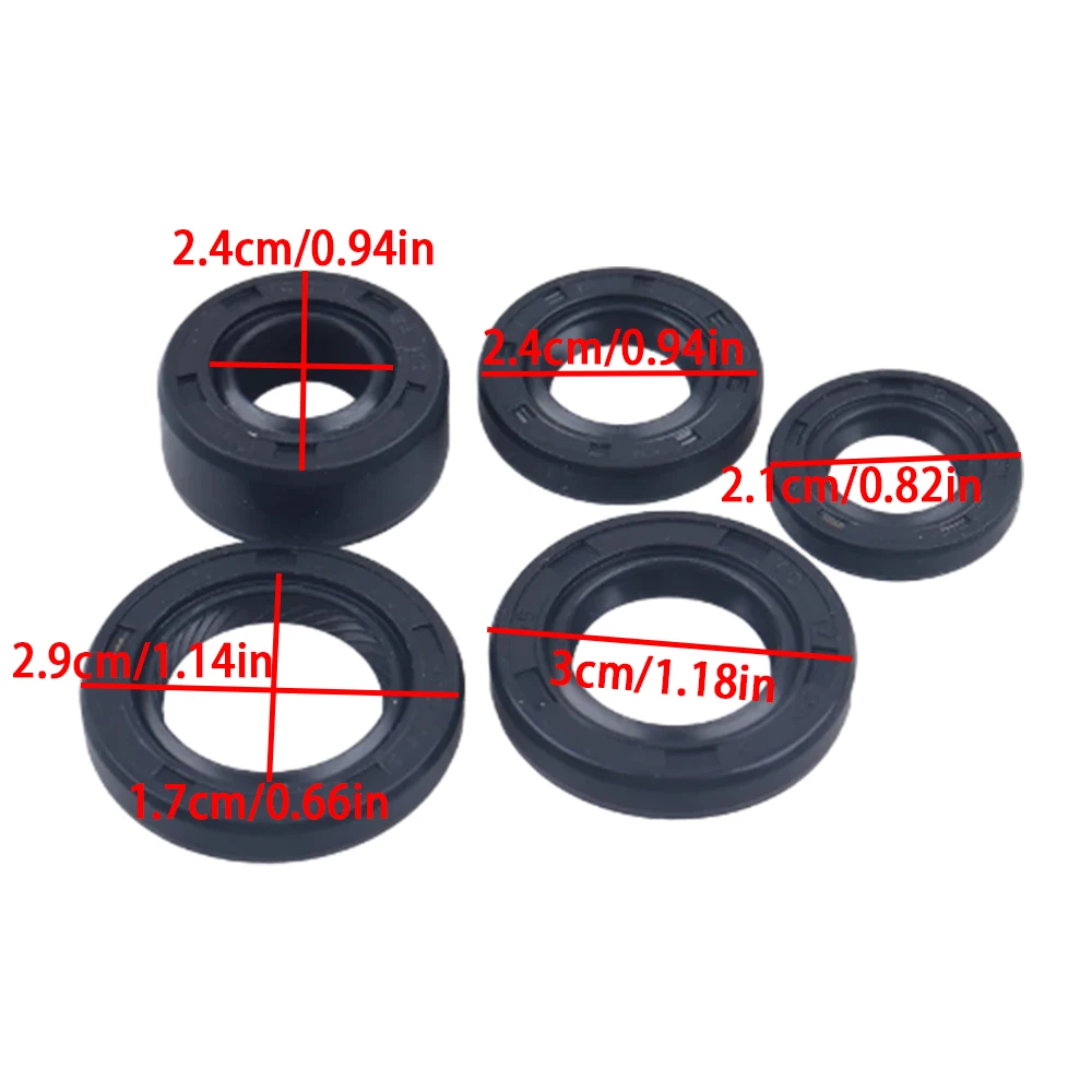 Motorcycle Engine Oil Seal Kit for Honda TRX70 TRX90 ATC70 CL70 CRF50 XL70 XR50 XR70 Z50A Z50R