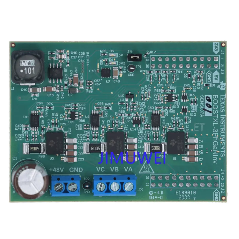 BOOSTXL-3PHGANINV 48V evaluation module for phase current detection of inline motors