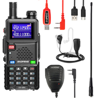 Baofeng Official Store UV 5RH 10W Full Bands Walkie Talkie Wirless Copy Frequency Type-C Charger Upgraded UV 5R Transceiver