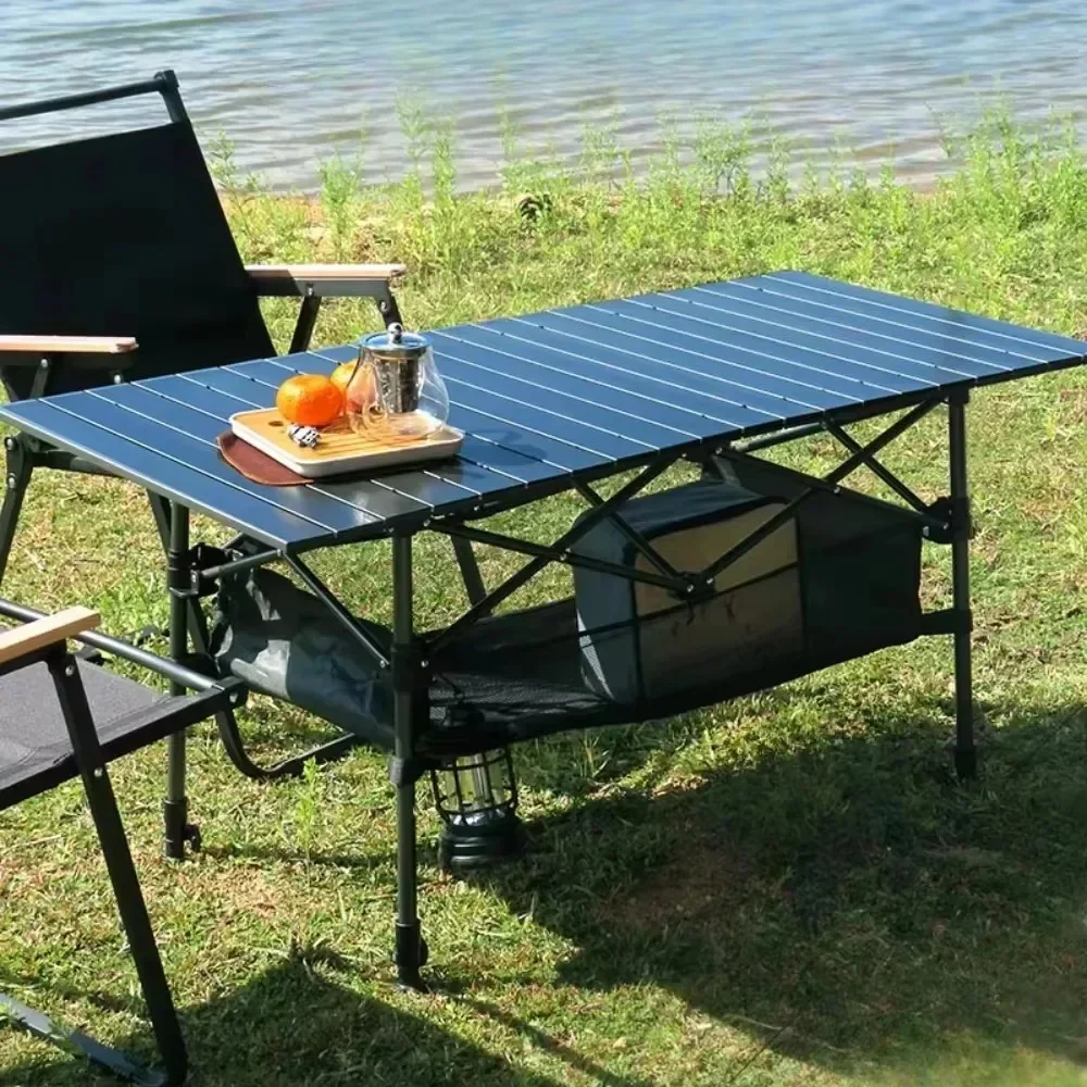 Picnic Camping Table Portable Picnic Camping BBQ Tables With Easy Carrying Bag Light Weight Outdoor Folding Egg Roll Long Tables