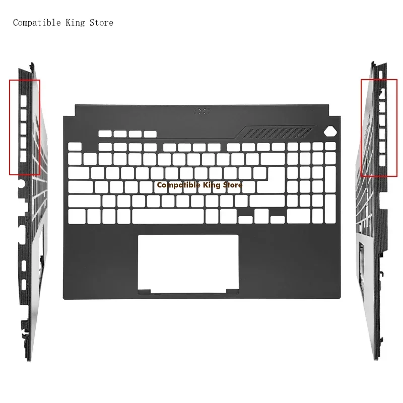New Bottom Case For Asus TUF Dash FX517 FX517ZC FX517ZE FX517ZM FX517ZR FX517Z Palmrest Top Case Base Chassis Bottom Cover Black