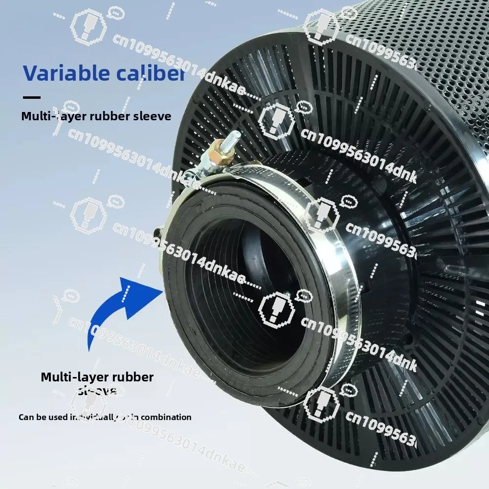 New Preferred Air Filter with Fan Prefilter Desert Storm Automatic Dust Removal Air Filter Dust Filter Cap
