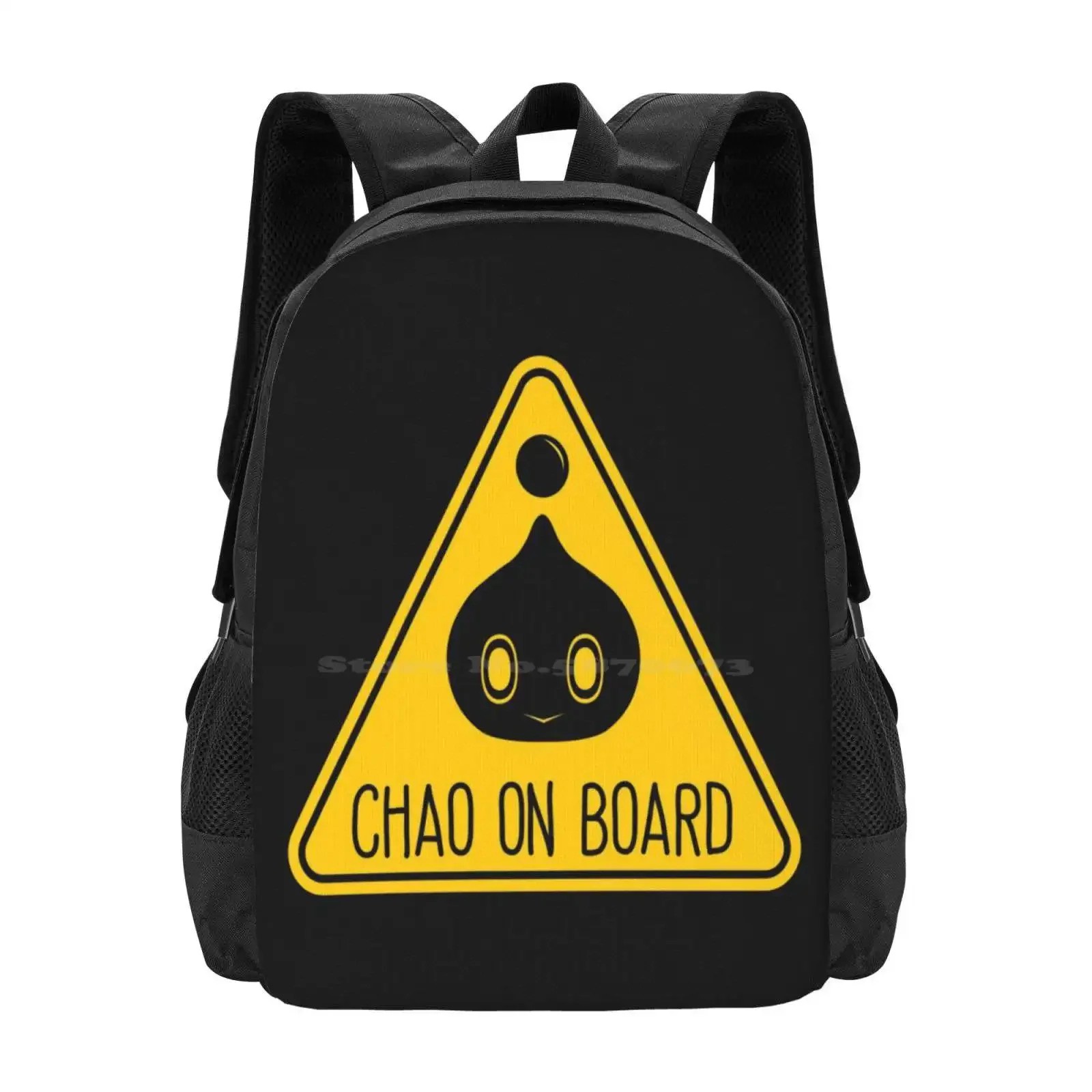 

Chao On Board Hot Sale Schoolbag Backpack Fashion Bags Neutral Chao Baby On Board Warning