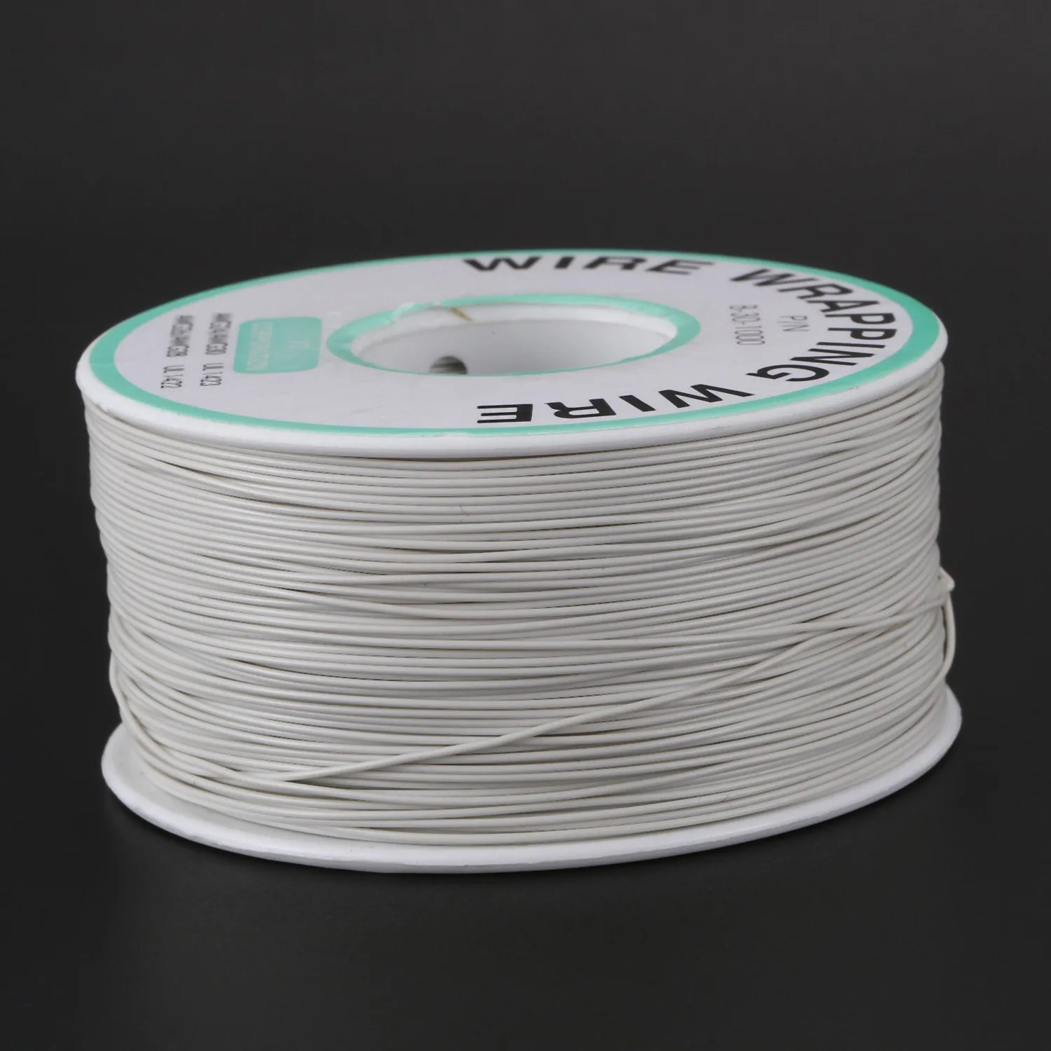 Rolo revestido branco do cabo do PVC, fio de cobre chapeado lata, Fio-Envolvimento, 30AWG, 305m
