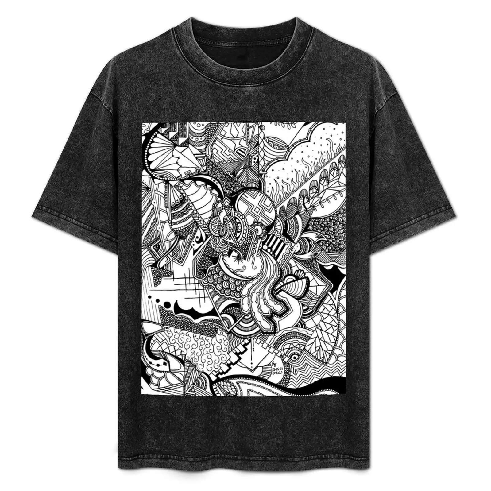 

Ocean View T-Shirt Casual Minimalist Short Sleeve Top