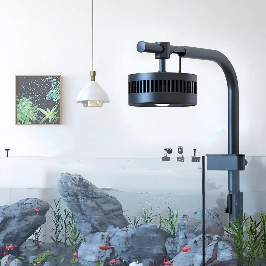 

Factory Direct Supply Jie Bao Ji Luo Wang Lamp Modern Native Fish Pond Stream Tank Ornamental Eco-Friendly Fish Lamp For