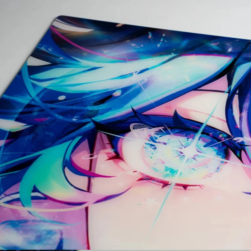 Glass Mouse Pads Japanese Anime Limited Edition Replica Gaming Tempered Glass Mouse Pad For Smooth Gaming Desk Pad FPS Mousepads
