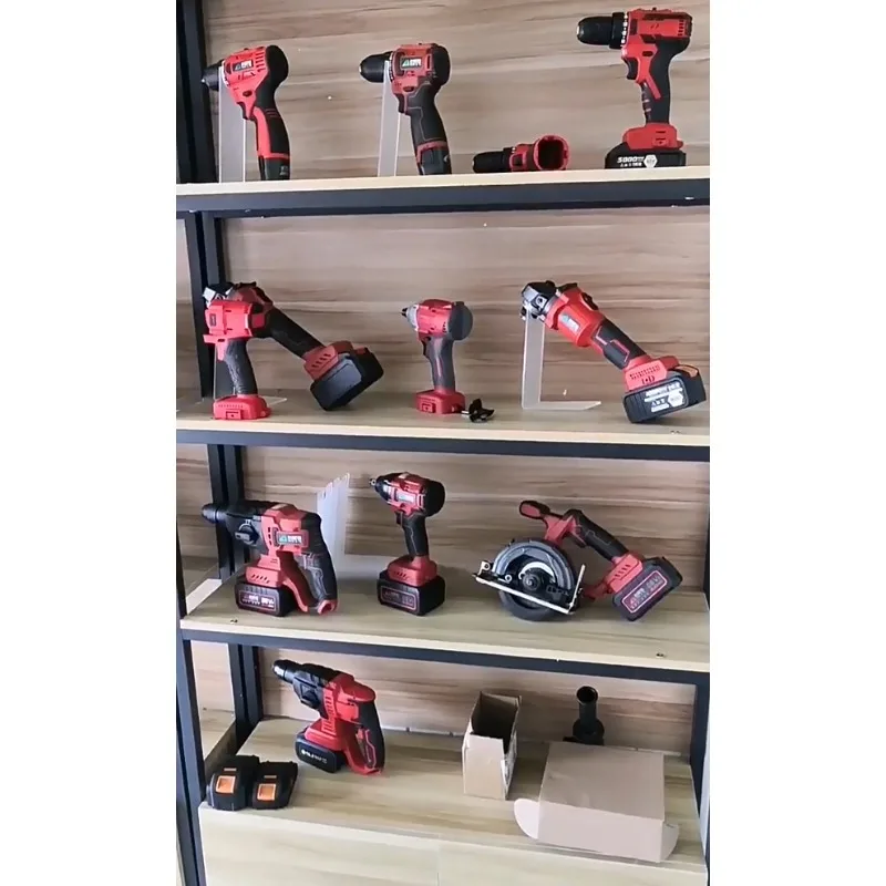 

Power tool set four-piece set, lithium battery tool set, a complete set of multi-functional power tools
