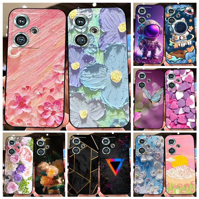 For ZTE nubia Z50 Case Z 50 Floral Pictorial Shockproof Phone Back Cover For ZTE NubiaZ50 Funda Shell NX711J Soft Silicone Coque