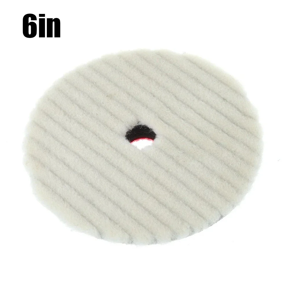 

Car Cleaning Polishing Pad 6 " 7" Clay Powders Silicones Wool 1pcs Beveled Edge Japanese Style Low Distortion