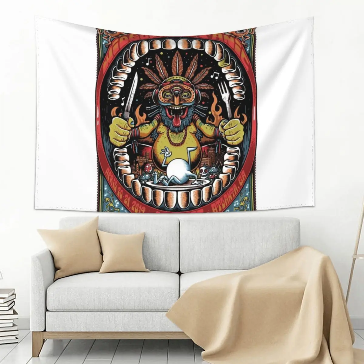 

420 Fest Atlanta GA 2019 Panic Tapestry