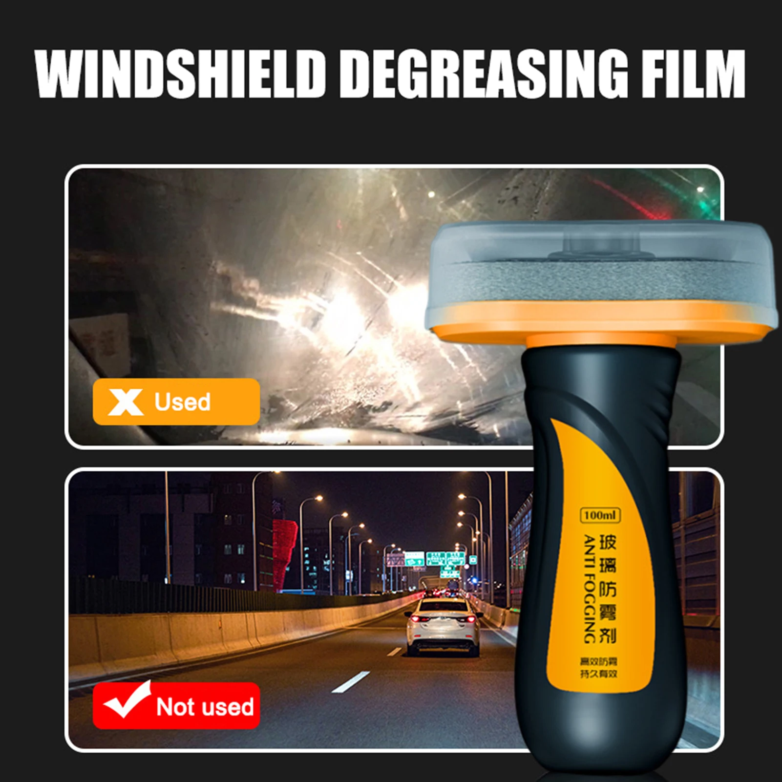 Windshield Glass Cleaning Board Enhancing Visual Effects Versatile Cleaning Brush for Automotive Windshields Car Windows