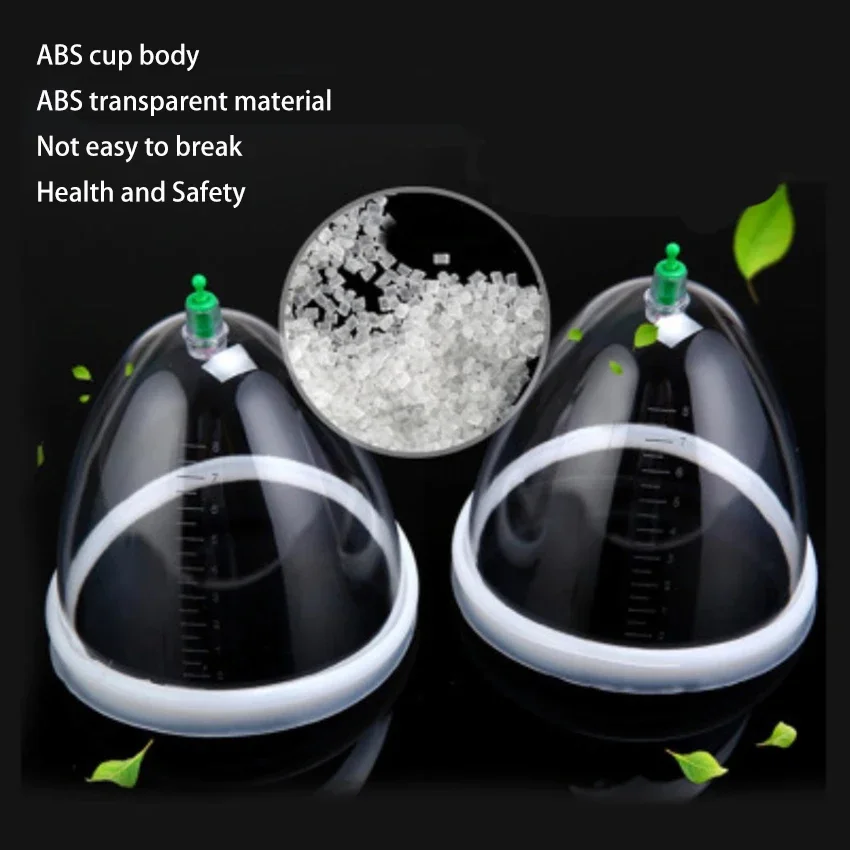 1 Set Healthy Breast Enhancement Pump Lifting Vacuum Suction Cupping Suction Therapy Device For lady Chest Massager Tool