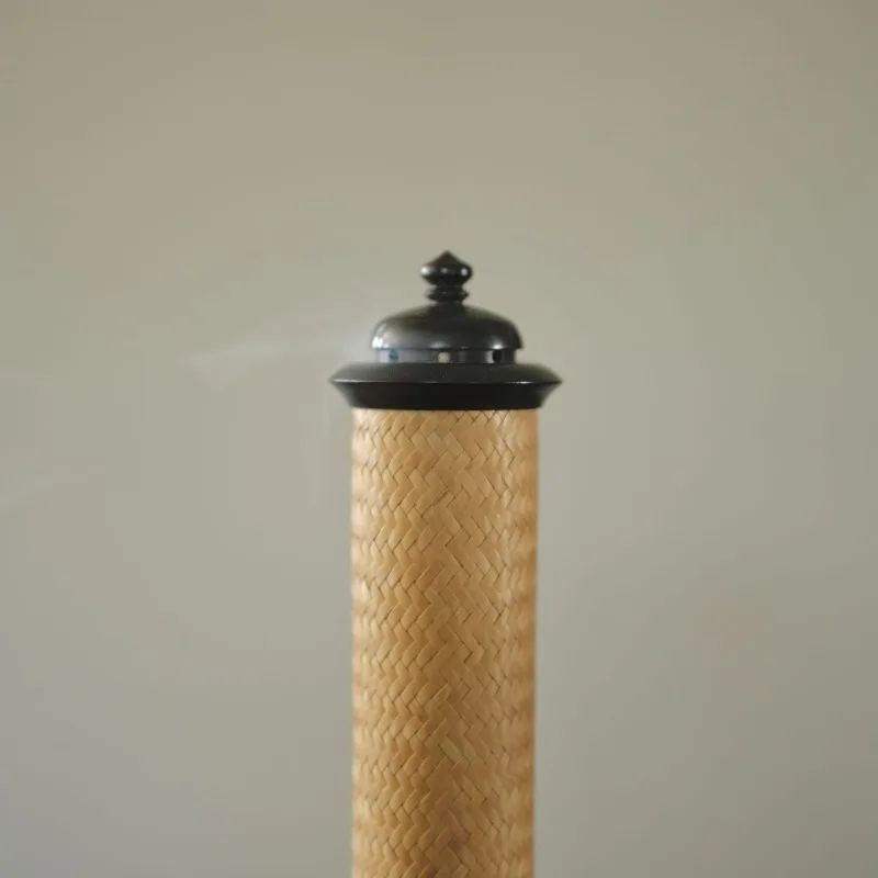 Bamboo incense burner, ebony, , incense burner, incense accessories