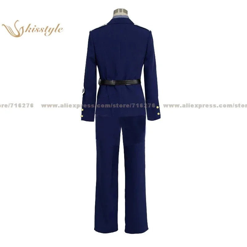

2025 22 Kisstyle Fashion Hetalia: Axis Powers Prussia Gilbert Uniform COS Clothing Cosplay Costume,Customized Accepted