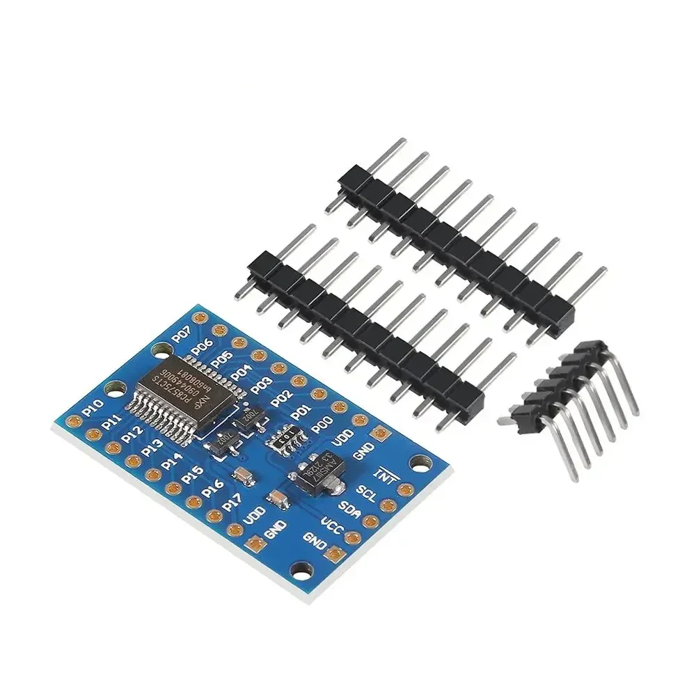 

1-10pcs PCF8575 Module Expansion IO port Expander board DC 2.5-5.5V I2C communication control 16 IO ports For Arduino
