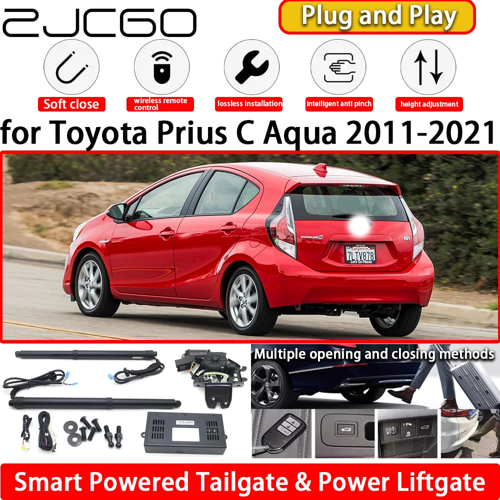 

ZJCGO for Toyota Prius C Aqua 2011-2021 OEM Automatic Electric Powered Tailgate Power Liftgate Tail Gate Lift Kit System