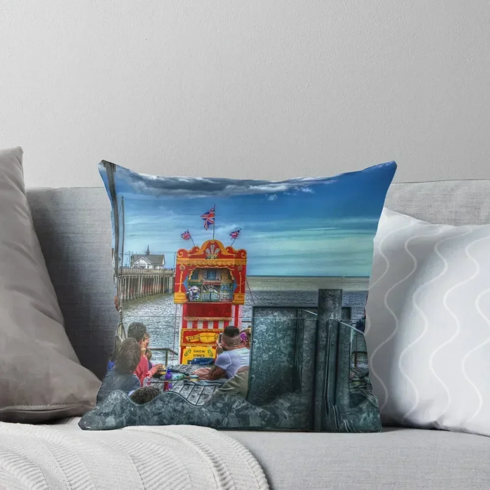 

Punch and Judy Throw Pillow Rectangular Cushion Cover home decor items Pillows Aesthetic sleeping pillows pillow
