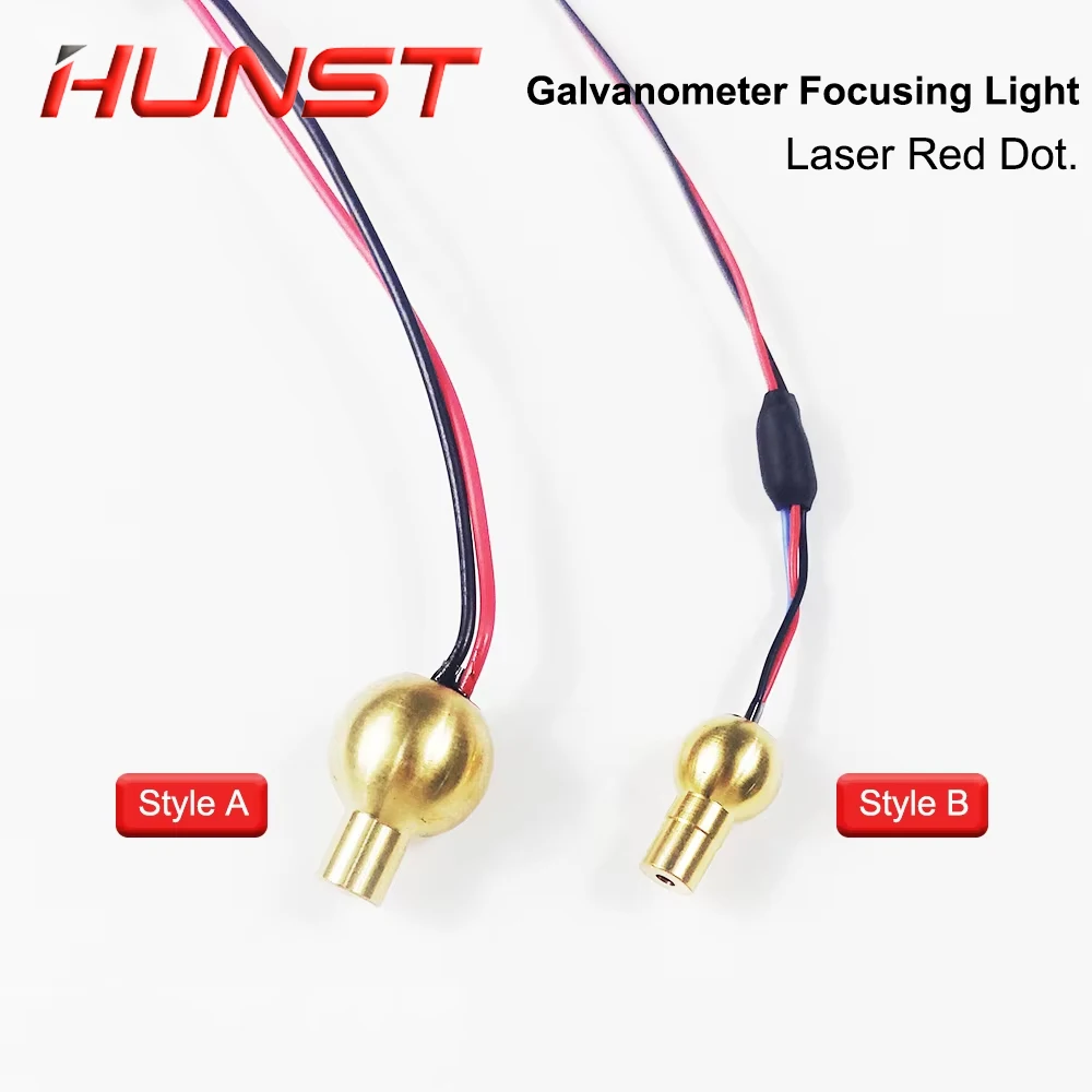 HUNST Laser Marking Machine Focusing Light for SG7110 RC1001 RC7110 Galvanometer Scanner 650nm Red Dot Accessories