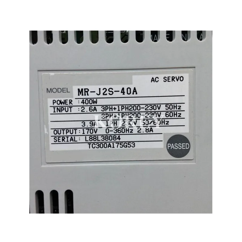 Imagem -04 - Servo Driver Mr-j2s40a Bom em Estado de Conservação 400w