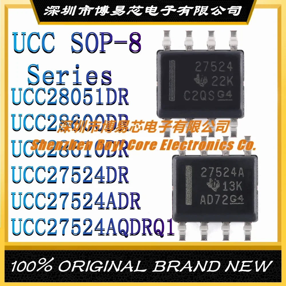 

UCC28051DR UCC28600DR UCC28610DR UCC27524DR UCC27524ADR UCC27524AQDRQ1 -8 New Original Genuine