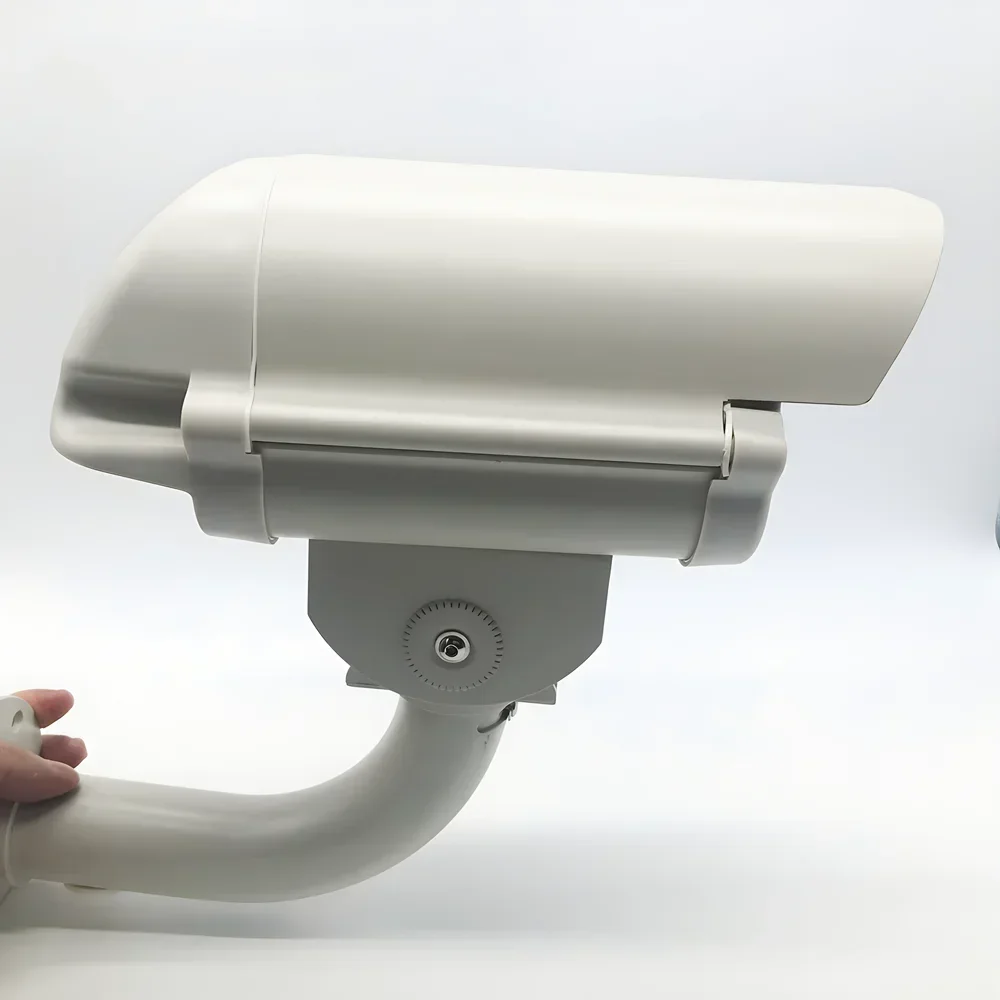 6 Inch Protective Cover Sun Shield Waterproof Rainproof CCTV Security Camera Housing+Bracket Security Camera Protection Case Kit