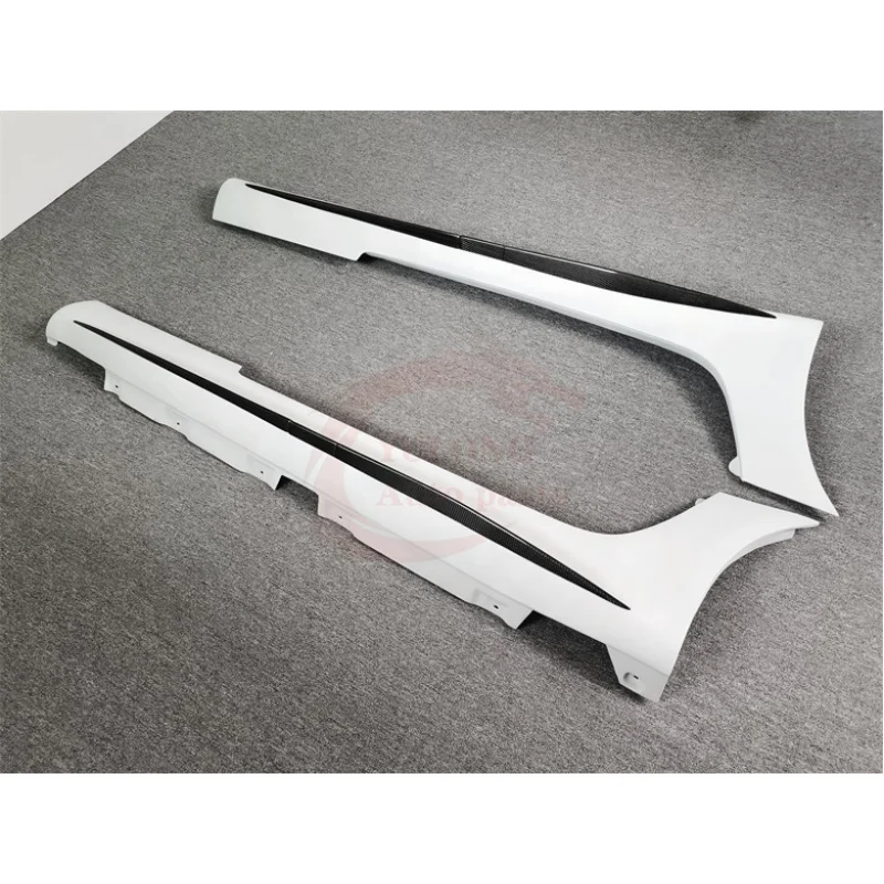 

For Mercedes-Benz AMG GT GTS GTC GTR Style Semi-Carbon Fiber Side Skirt