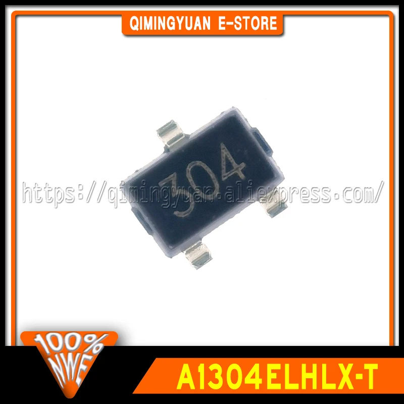 5PCS~50PCS/LOT100%NEW A1304ELHLX-T A1304ELHLX 304 SOT-23 Hall Effect / Magnetic Sensors Linear HallEFCT SNSR IC