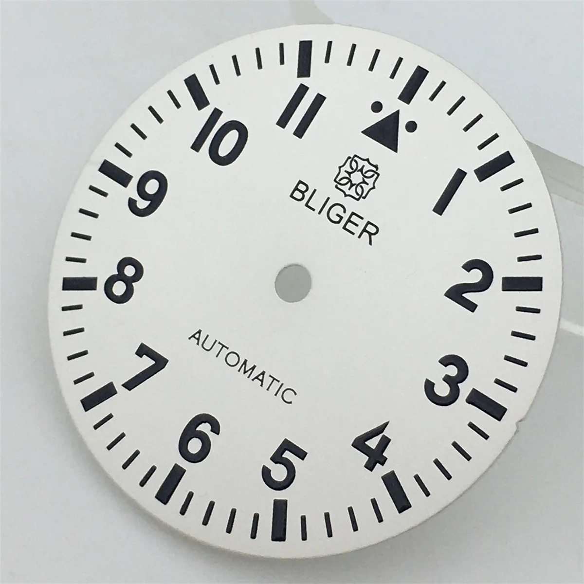 BLIGER-esfera luminosa con movimiento NH35, NH36, PT5000, ETA2824, 2836, Miyota8215, DG2813, 3804, 29mm, negro, azul, verde, blanco