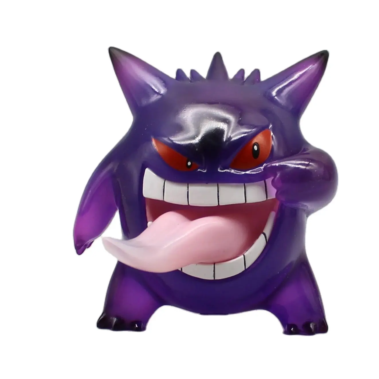 

Pokemon Gengar 3.4inch Cartoon Figurine , Pokémon Sword Shield Scarlet Violet Presents Model Decoration Anime Monster Pet Doll