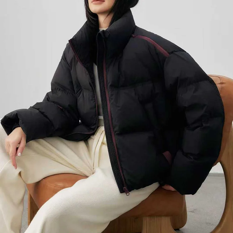 

Women's Short Down Jacket 2025 Fall/Winter New Arrival Oversized Thickened Stylish Premium Commuter Versatile Warm Coat Trendy
