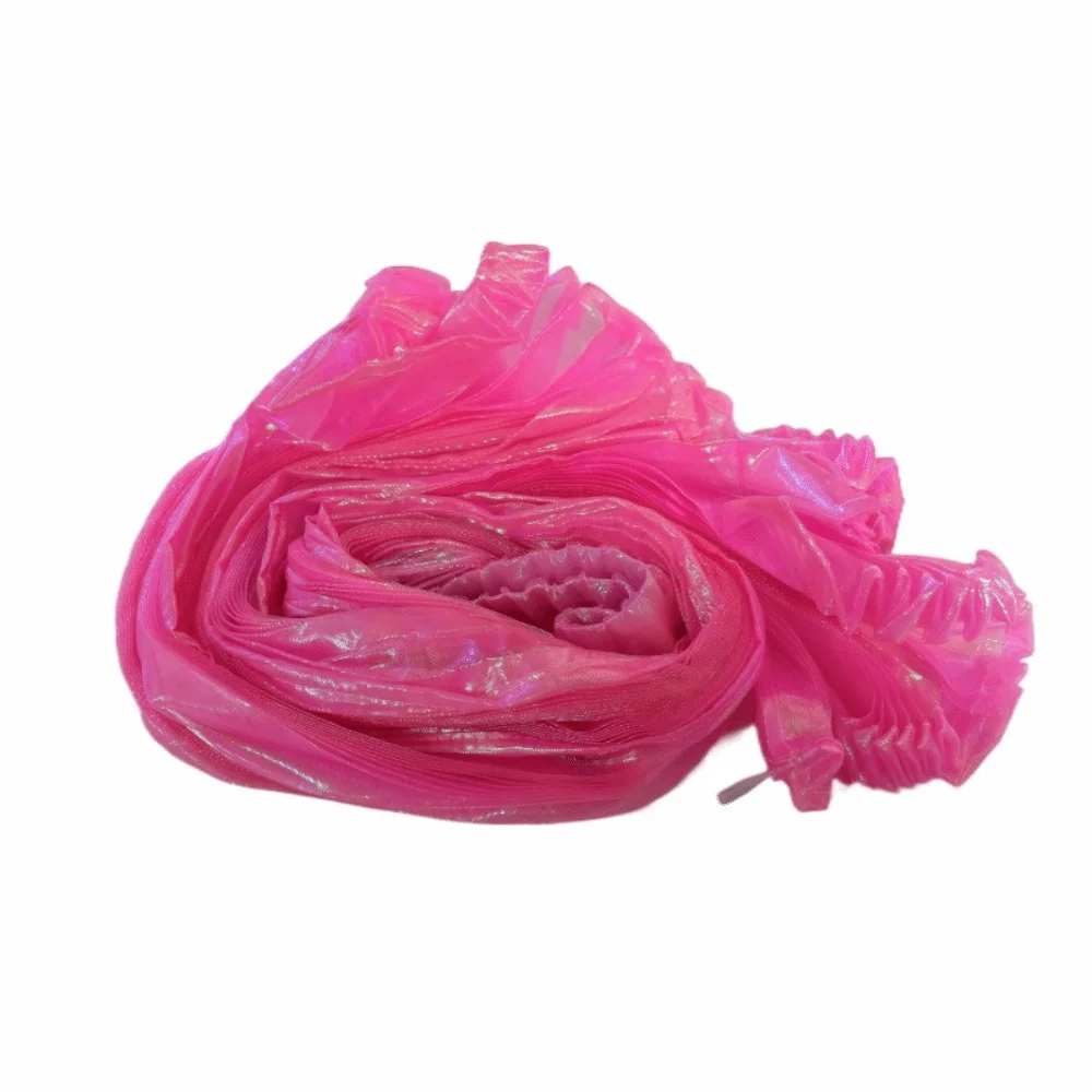 65cm 벨리댄스 날개 투명 색상 반짝이는 질감 댄스 공연 소품 주름진 망토 목에 걸 수 있는 댄스 의상 소품