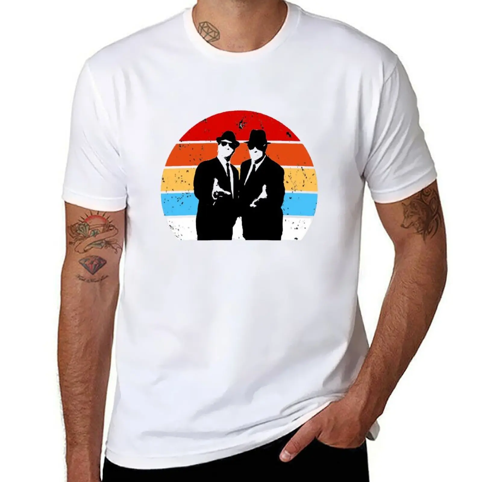

Tunnel Escape Magical The Blues Brothers Graphic For Fans T-Shirt men t shirt cotton 100% t shirt personalised T-Shirt