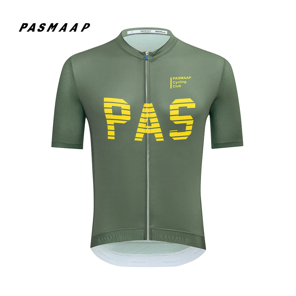 PASMAAP Midsummer Cycling Jersey MTB Road Bicycle Shirt High Quality Pro Team Short Sleeve Bike Clothes Maillot Ciclismo Hombre