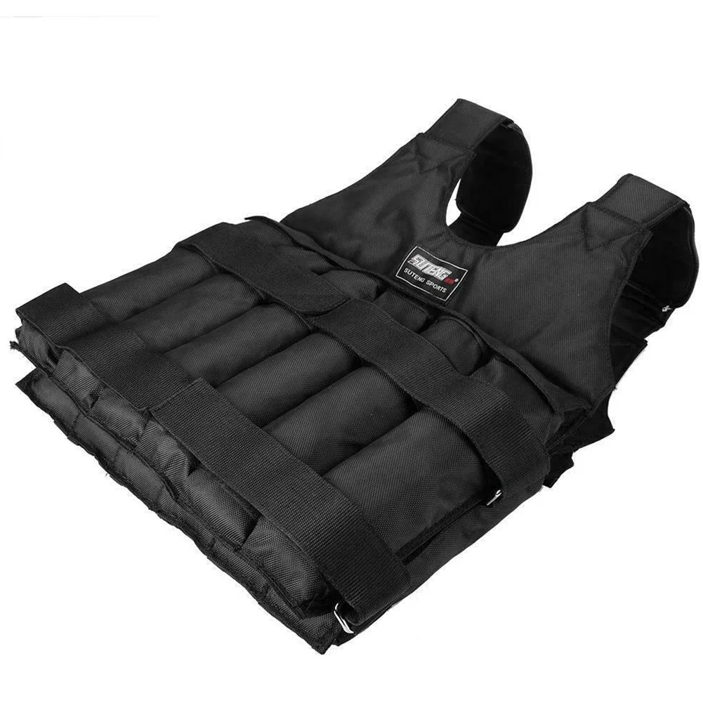 1680D High Density Oxford Cloth Weighted Vest Adjustable Fitness Jacket 2050kg Load Capacity Ideal for Exercise Training