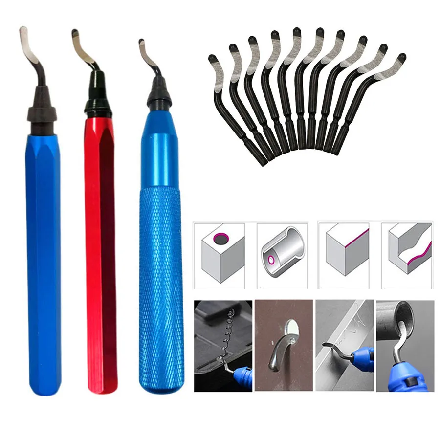 

Deburring Tool RB1000 RB3000 Metal Trimming Knife Hand DeburRed Router Bit Rotary Deburr Blades Remover Handle Burr