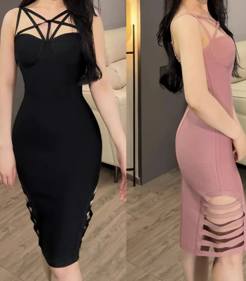 

Hot style royal sister style sexy hot girl tight bandage hip skirt sister feeling pure desire stepmother skirt-GZXX1084