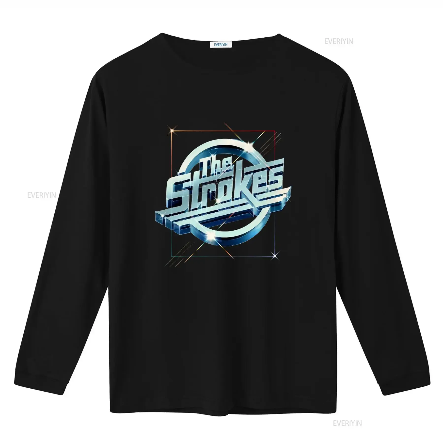 The Strokes T Shirt Rock Music Merch Heavy Cotton Long s Last Nite New Abnormal Room On Fire Design vintage Washed Slightly