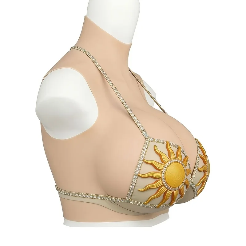 Realistic Breast Super Big Artificial Boobs D Cup Huge Fake Boob Masturbator Crossdresser Transvestite Cosplay Sissy Breasts Toy