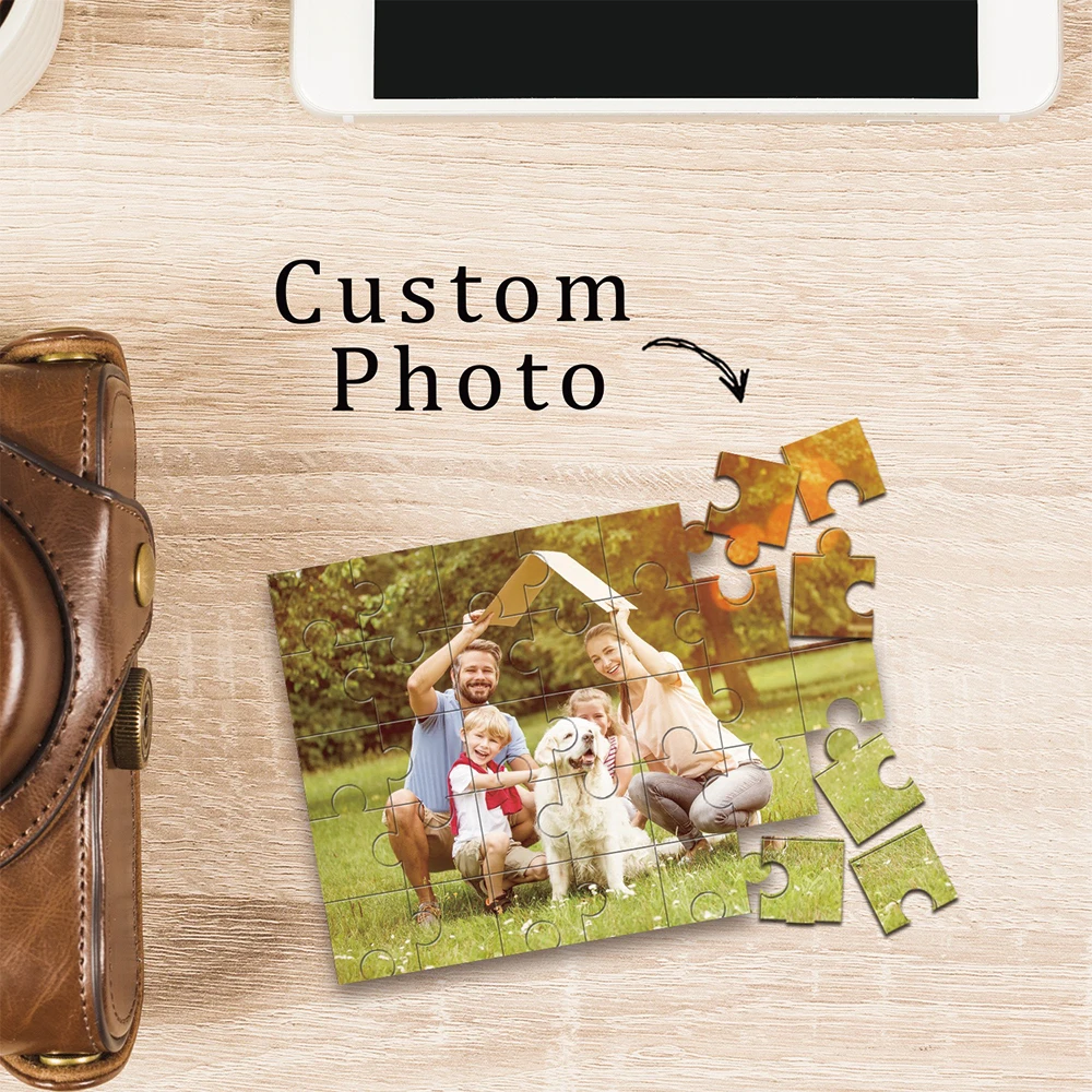 35/300/500/1016pcs Personalized Custom Photo Puzzle Couple Photos Friends A Memorable Keepsake Or A Special Celebration