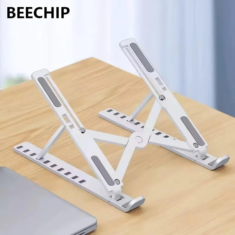 Foldable Laptop Stand Cooling Notebook Bracket Adjustable Ergonomic Laptop Support Base Holder Laptop Tablet Accessories Stands